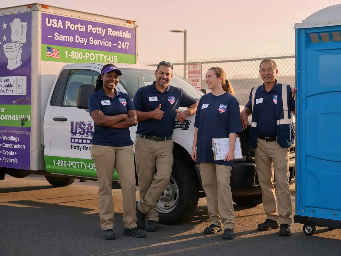 Porta Potty Rental company in Trinway, OH